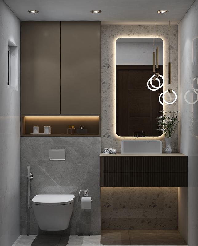 Modern bathroom design